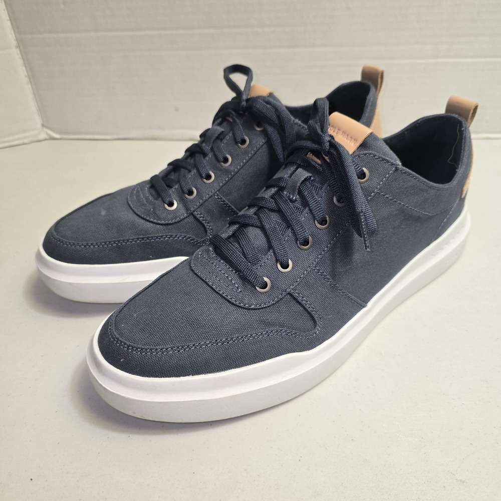 Cole Haan Grandpro Rally Men's Size 10.5 M Blue White Sneakers Shoes C34716